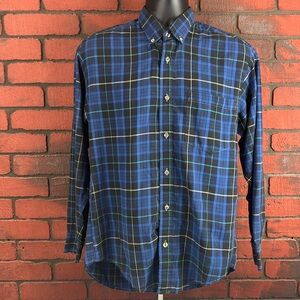 McGregor Men's Medium Plaid‎ Dress Shirt – Classic Fit, Preppy Style